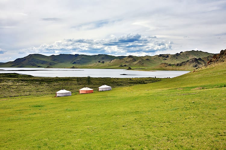 Overnachten bij Terkhiin Tsagaan Nuur