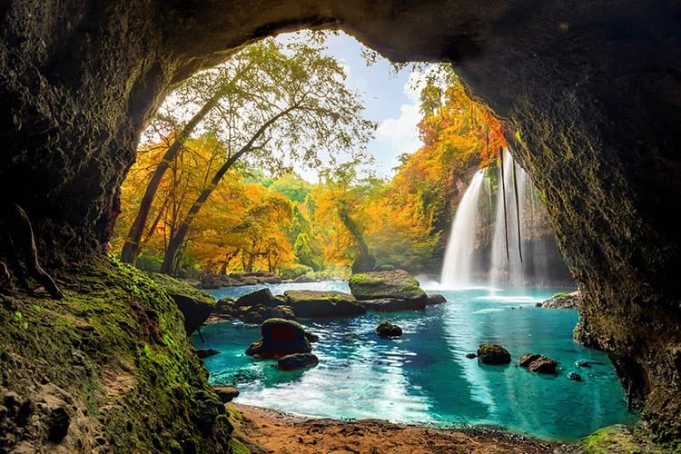 Haew Suwat waterval, Khao Yai National Park