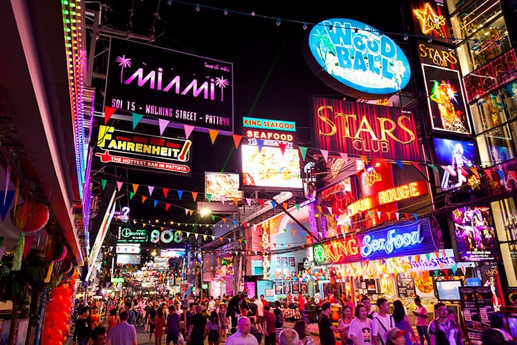 Walking Street in Pattaya