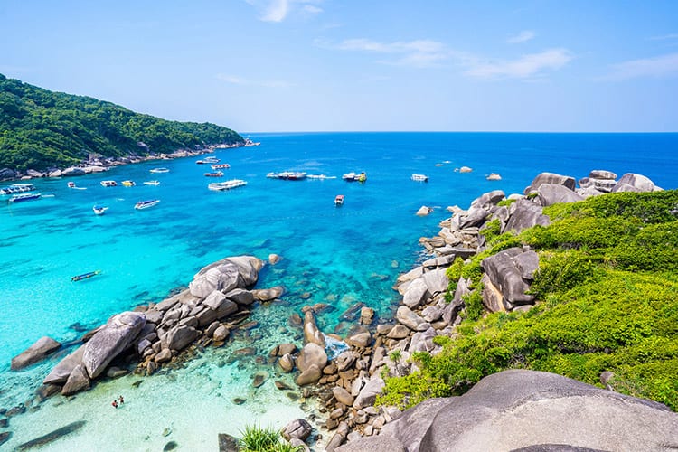 Donald Duck Bay, Similan-eilanden