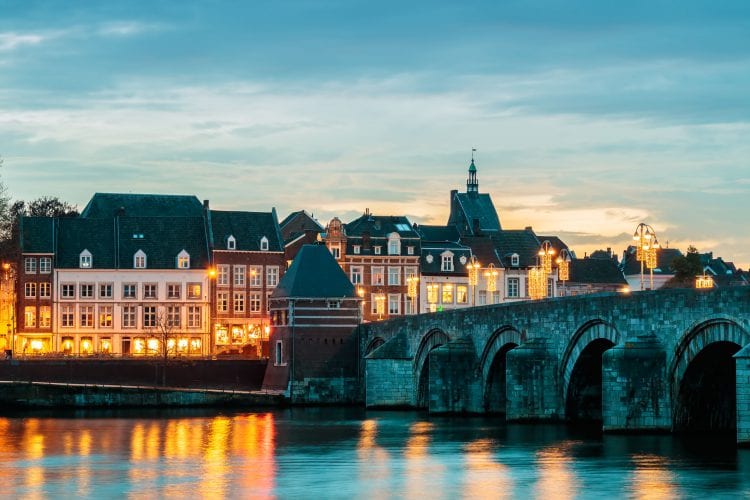 Maastricht, winter