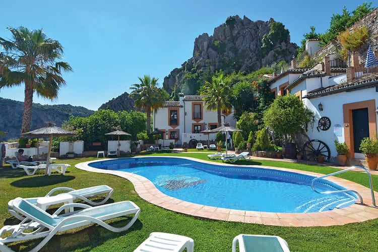 Andalusië, Montejaque, Casas de Montejaque