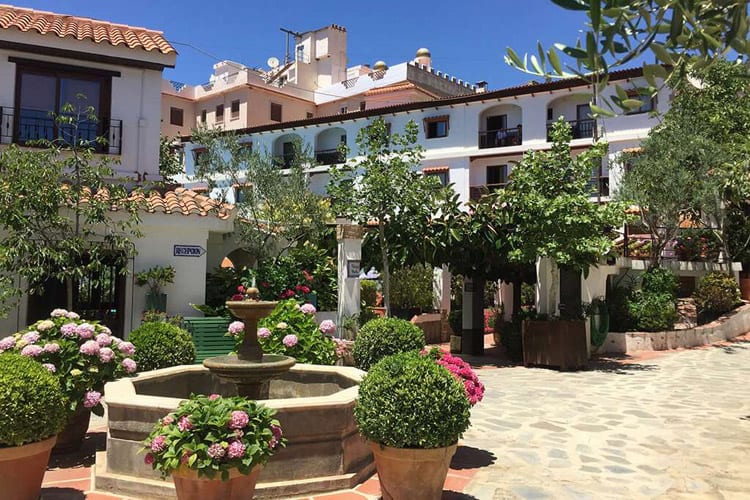 Andalusië, Lanjarón, Hotel Alcadima