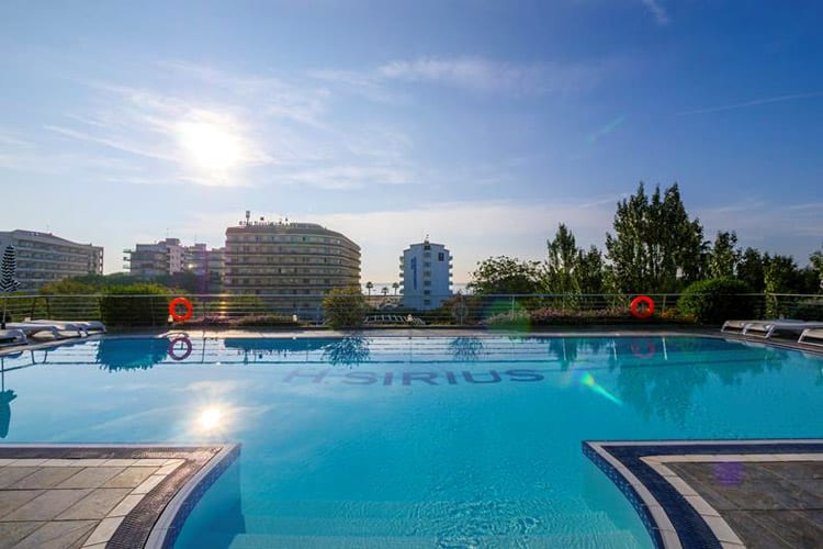 Spanje, Costa Brava, Santa Susanna, Hotel Sirius