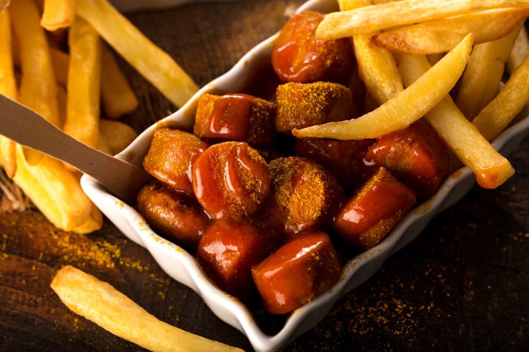 Duitsland, Berlijn, Currywurst