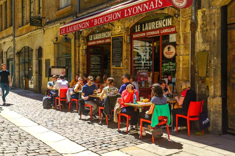 Frankrijk, Lyon, Restaurant