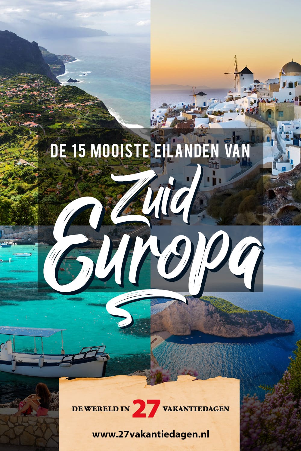 15x de mooiste eilanden van Zuid-Europa