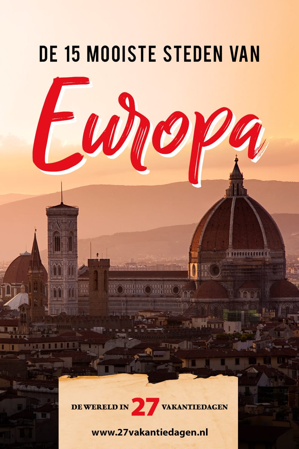 Dít zijn de 15 mooiste steden van Europa voor een toffe citytrip (+ tips voor het boeken!)