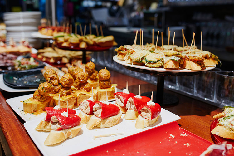 Pintxos bar, San Sebastian